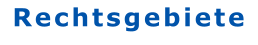 Rechtsgebiete